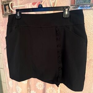 Lilly Pulitzer Luxletic Black Skort